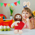 13" Yelakey Jesus Plush Toy Heart of Jesus Plushie Savior Stuffed Doll for Church Sunday School Religious Easter Gift