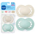 MAM Original Matte Baby Pacifiers 6-16 Months, Binky for Newborn Babies, BPA-Free