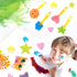 Kids Paint Brushes Sponge Kits - 52 Pcs Drawing Tools for Early DIY Learning Paint Sets, Arts and Crafts for Toddlers