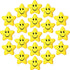 20 Pieces Star Smile Face Stress Balls, Mini Foam Smile Ball Stress Relief Toy for Kids