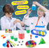 UNGLINGA 30 Experiments Science Kit for Kids, Chemistry Set with Lab Coat for STEM Learning and Role Play