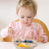 Baby Suction Plate, Silicone Toddler Plate for Kids Baby Weaning Plate Strong Suction Divided Dish with Fork Spoon by nohlerlife