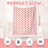 MOASIOP 30x40 Inch Strawberry Pink Baby Blanket - Ultra Soft, Lightweight & Breathable, Dotted Backing, Plush Nursery