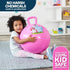 Flybar Hopper Ball for Kids - Bouncy Ball with Handle, Durable Bouncy Balls, Indoor and Outdoor Toy, Pump Included,