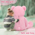 MaoGoLan Huge Pink Stuffed Animals - 47 inch Life Size Cute Teddy Bears for Baby Girls Shower Decorations