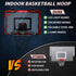Mini Basketball Hoop Indoor Kids with Electronic Scoreboard Small Basketball Goal Hanging Door Dunk Proof