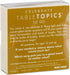 TableTopics Celebrate to Go - 40 Conversation Cards for Parties, Great Gift for Getting to Know You Game