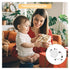 312 Silicone Baby Teether Ring for Months, BPA-Free Soft Teething Toy, Easy-Grip Cow Infant Teether for Boys and Girls