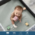 GRSSDER Mini Crib Sheets Fitted, Pack and Play Sheets 2 Pack, Ultra Soft Stretchy Sheets for Playard Mattress