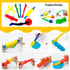 Playdough Tools Set for Kids, 32 PCS Play Dough Tools Kit with Molds, Rollers, Extruder, Cutter, Scissor in Random Color