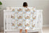 SqtmuHLuo 60x80inch Safari Jungle African Animal Baby Blanket Boy Girl Gift Neutral Elephant Giraffe Zebra Soft Flannel