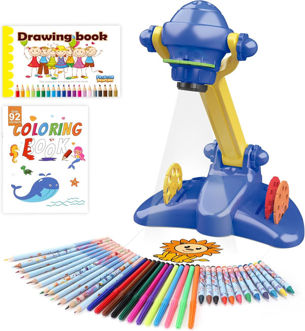 Hoarosall Drawing Projector Kit for Kids Ages 3+ Includes Drawing Projector for