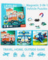 Magnetic Puzzles for Kids Ages 2-4, Travel Puzzle Games for Boys and Girls, Jigsaw Puzzle Book Activities Toy