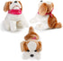 Liberty Imports Flip Over Puppy - Battery Operated Mechanical Jumping Dog Toy that Somersaults, Walks, Sits, Barks