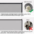 Pack 2 6 (2, 43'' 30'') NWK of Magic Dog Gate for Stairs Pet Gate for The House Providing a Safe Enclosure for Pets