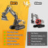 6 7 8 11CH 2400mAh 2.4GHz 6-8 LUDILO Remote Control Excavator Toys for Year Old Boys Gifts, Cars RC Excavator