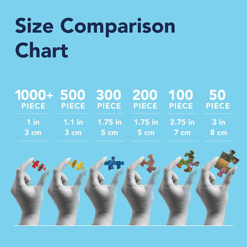 Set 300 18" 24" Bits and Pieces Value of Three Large Piece Jigsaw Puzzles for Adults Jigsaw Puzzles Designed by Artist