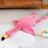 51" Large Pink Flamingo Stuffed Animal, Giant Plush Pillow, Soft Doll Toys, Gift for Kids and Adults