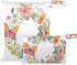 Gravopti Flower Butterfly Wet Dry Bags Set of 2, Reusable Waterproof Organizer with