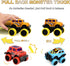 16Pcs SUNPROUND Mini Monster Truck Toys,Pull Back Alloy Trucks Party Favors, Die-cast Race Cars for Boys Girls Easter