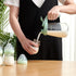 Momcozy Breast Milk Pitcher, Resistant to Heat and Cold Abrupt Temp Swings, No Leak Glass Breast Milk Fridge Storage