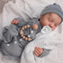 WOOROY Realistic Reborn Baby Dolls - 18 Inch Full Vinyl Body Lifelike