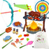 Kids Camping Toys: Pretend Campfire/BBQ Grill Toys & Bow and Arrow Game