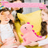 Girlfriend(Pink,12 inch) SQEQE Dinosaur Stuffed Animal, Cute Dinosaur Plush Toys with Fairy Wand, Dino Plushies