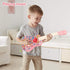 LeeQee 21in 4 3 4 5 6 7 8 9 10 11 12 Colorful Graffiti Ukulele Guitar for Kids, Strings Kids Guitar Ukulele Musical