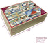 Bristlegrass Wooden Jigsaw Puzzles 1000 Pieces for Adults Japanese Ukiyo-e Katsushika Hokusaii Fuji Thirty-Six Views Collection Toys Gifts Art Collectibles Decorative Painting Puzzles (1000 pcs)