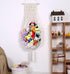 Stuffed Animal Hammock Wall Hanging Net for Stuffed Animal Net Stuffed Animal Storage Plush Toy Holder Toy Organizer for Boho Kidroom Nursery (Cream) by Amdermi