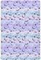 Fitted Crib Sheets for Boys Girls - Bats on The Starry Sky Soft Breathable Mattress Cover for Standard Crib & Toddler