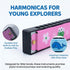 Bertork 24 Pack 3-12, Kids Harmonicas Birthday Party Favors - Colorful Cartoon Music Toys for Boys Girls Age Goodie Bag