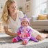 15-Inch 4 5 6 7 8 9 BABESIDE Baby Doll Girl - Realistic Baby Doll with Blue Eyes, Soft Body in Unicorn Outfit Life Like