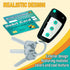 Ella Dream Playset, Car Key Remote Car Key Toy with Light and Sounds, Pretend Play Keys with Cards for Boys and Girls