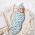 zhedongsj Set, Penguin Swaddle Blanket with Hat and Bow Swaddling Sack Shower Gift,Winter Penguin Baby Items Stuff