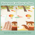 74x50 Inch, Poudee Baby Play Mat Foldable Waterproof and Non-Slip Playmats, Safe Foam Playmat, Playpen Mat, Reversible