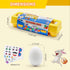 MOONTOY 12PCS Matching Eggs for Toddlers, Montessori Geometric Eggs Educational Learning STEM Toy