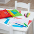 Melissa & Doug Created by Me! Stencil Art Coloring Activity Kit, 170+ Designs, 6 Markers, 2 Crayons, Paper