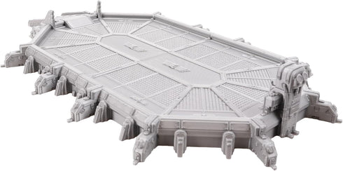 Grimdark Landing Platform Tabletop Terrain by War Scenery for Wargames and RPGs 28mm 32mm Miniatures