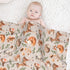 Cute Forest Animals Baby Blankets - Soft Warm Fuzzy Plush Bed Throw for Newborn Infant Toddler Girls Boys, 30"x40"