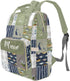 Noverbibi Backpack Mommy Daypack Custom Diaper Bag for Mom Fishing Personalized Name Large Nappy Nursing Orangizer