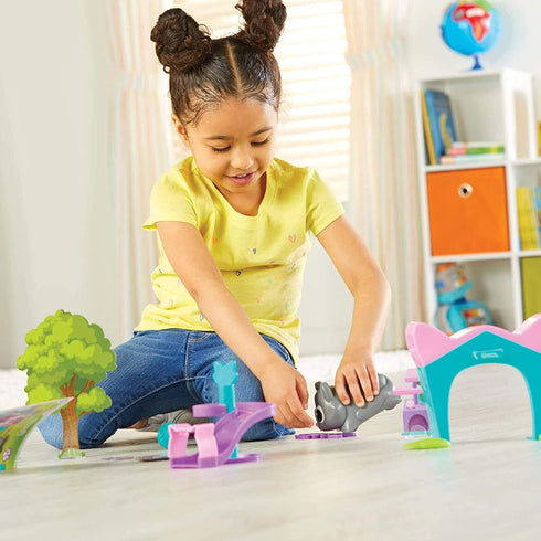 Learning Resources Coding Critters Scamper & Sneaker - 22 Pieces, Screen-Free Early Coding Toy for Kids Ages 4+