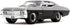 1:24 1967 Jada Toys Bigtime Muscle Chevrolet Impala SS Opening Doors, Hood, Trunk, Rubber Tires(Candy Silver/Black)
