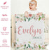 Ultragifta Personalized Baby Blankets Easter Gifts for Kids Custom Flannel Blanket for Girls Custom Baby Blanket