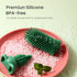 5-in-1 Baby Bottle Brush Set, BPA-Free Bottle Brush for Baby, Includes Silicone & Nylon Brushes