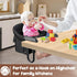 (6-36 Hook-On High Chair for Babies Toddlers Months),Portable High Chair for Chairs at Table, Attach to Fast Table