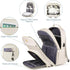Backpack, MOMUVO Diaper Bag Quilted Baby Bag with Changing Pad and Stroller Straps and Pacifier Case, Multifunction