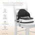 Cozy 636 3-Point 2 Dream On Me Pod Baby Booster Seat for Months, Portable Travel Booster Chair with Safety Harness
