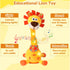 10 Tummy 1-3 Dancing Talking Lion Plush Toy, Interactive Mimicking Recording Repeating Lion Stuffed Animal, Singing